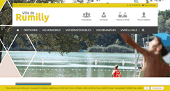 Desktop Screenshot of mairie-rumilly74.fr